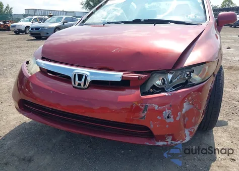 2007 Honda Civic Ex из США, поврежденный, VIN 1HGFA16847L035659